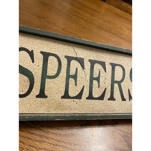 Rustic Farmhouse Country Sign Lower Speers Pennsylvania Cabincore Shabby Chic - Picture 5 of 12